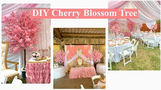 Cherry Blossom Tree Tutorial | DIY