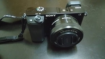 Sony A6000 wind noise hack