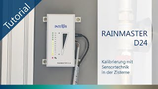 Rainmaster D24 - Füllstandsanzeige Für Zisterne - Kalibrierung Mit Sensortechnik