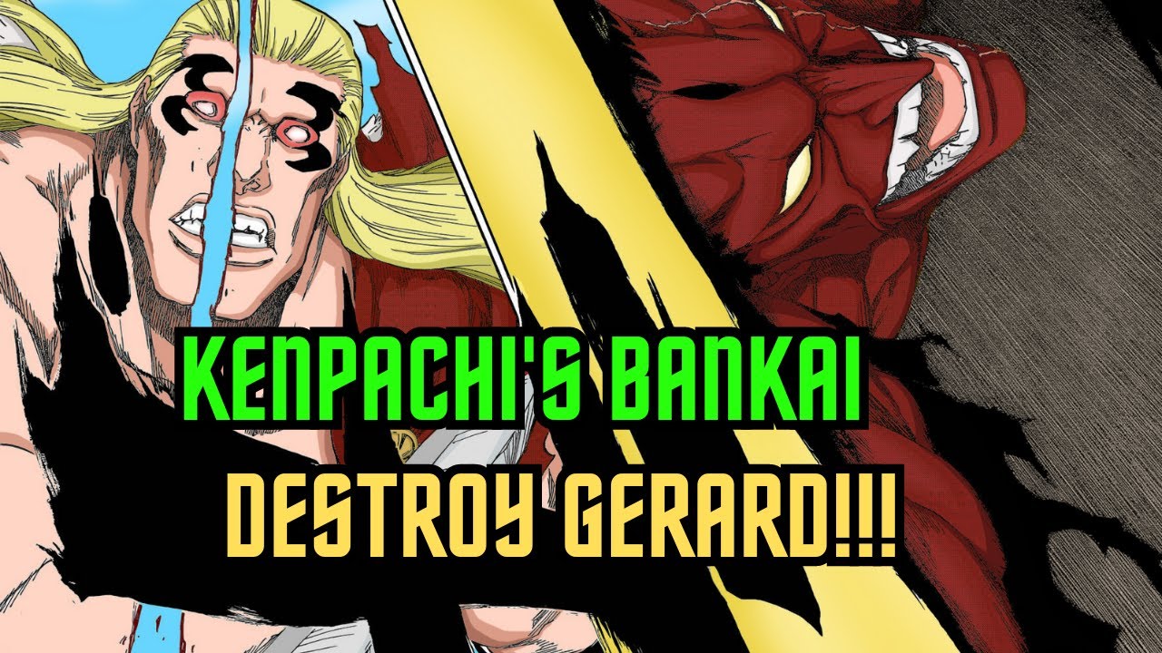 Kenpachi vs Gerard | Bleach TYBW | - YouTube