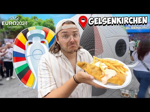 GELSENKIRCHEN HAS GOT IT !??! All the food at the fan zone