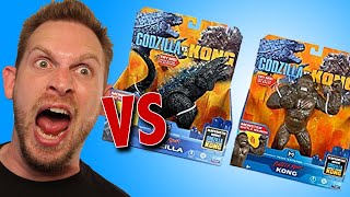 Godzilla Vs Kong Monsterverse Battle Roar Godzilla And Kong Figures Unboxing