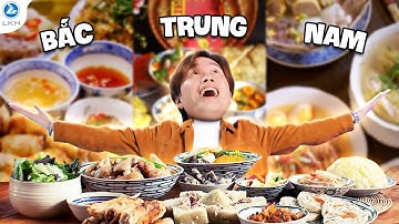 Mâm cỗ tết 3 miền của Việt Nam có gì ĐẶC BIỆT | Long Khoa Học