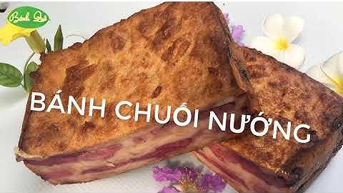 Bánh chuối nướng