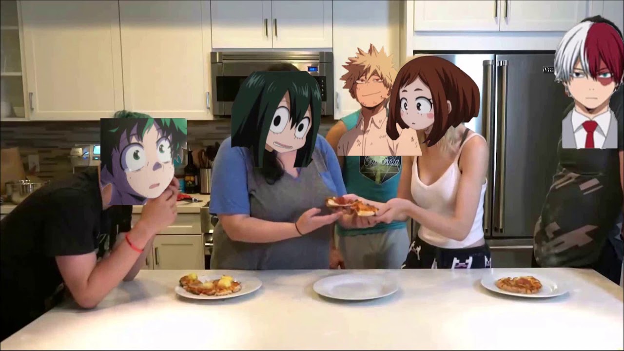 Deku and friends make food part2 - YouTube