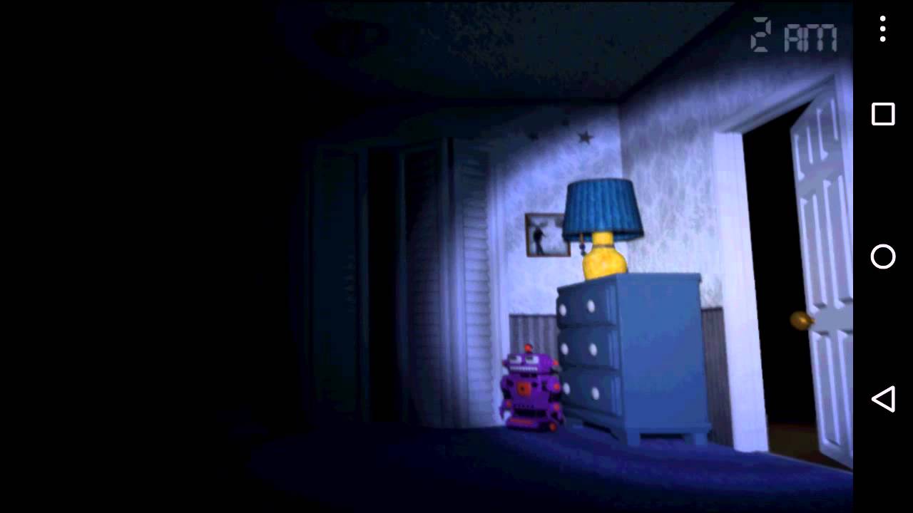 FNAF 4 Night one sucess and minigame YouTube