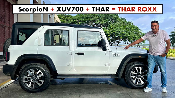 12.99 लाख में THAR ROXX ! 5 Door Mahindra थार