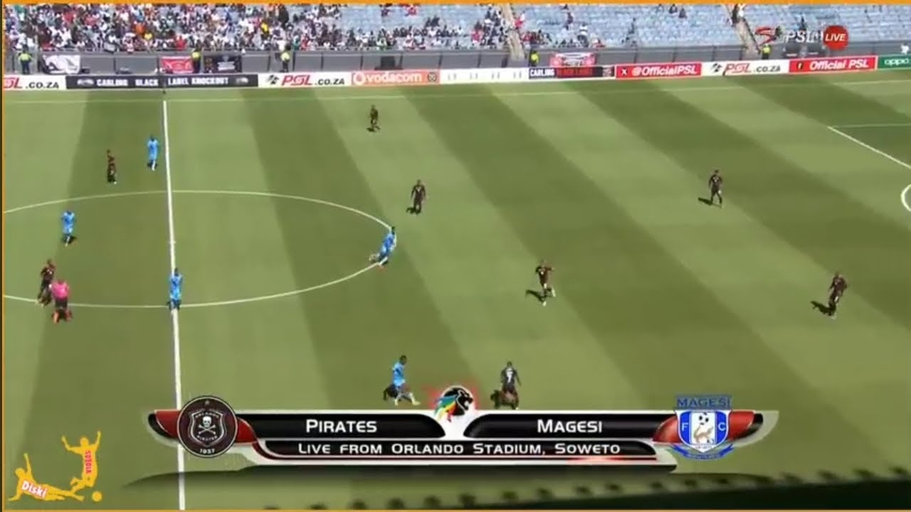 #LIVE - Orlando Pirates vs Magesi FC | Betway Premiership | Goals