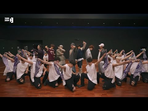 BTS(방탄소년단)-Run BTS(달려라 방탄)  | Mirrored 거울모드 | Choreography Practice Video