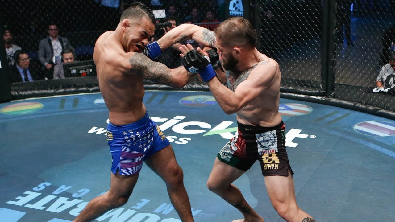 full fighting Alex Velazco vs Erick Sanchez | MMA | Combate Stockton