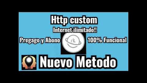 Megas ilimitados🤯Http custom!!Funcional 100%, Congela Megas😎Internet infinito!!!velocidad full