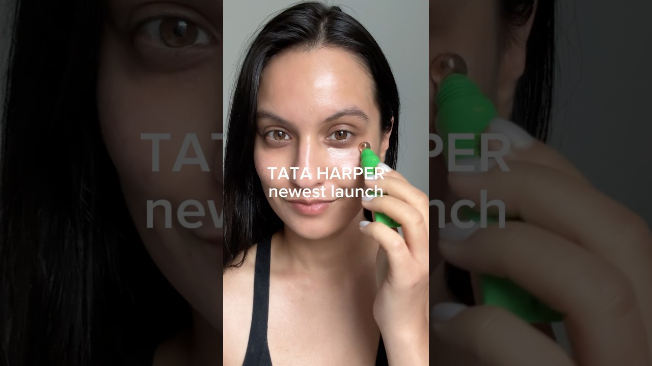 Trying Tata Harper NEW Brightening Eye Gel