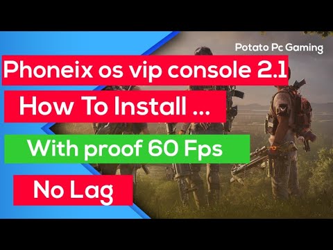 How to install Phoenix OS VIP Console 2.1 | 60fps | Pubg Gameplay - YouTube