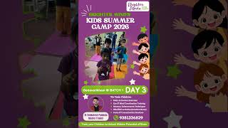 Brighter Minds Summer Camp 2026 | Godavarikhani Batch 1 Day 3 Brain Training Activities