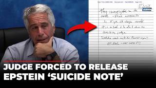 Epstein Death Mystery Deepens As Judge Releases Purported Suicide Note Amid Lutnick Testimony