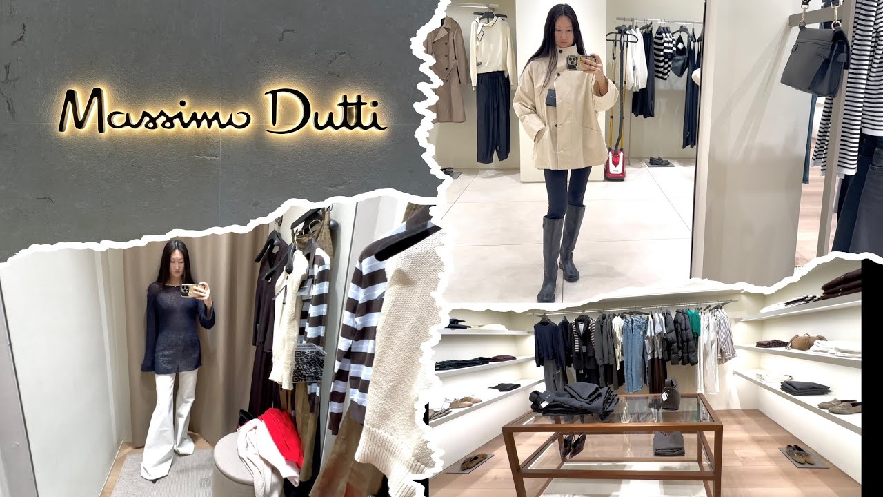 Shopping vlog Massimo Dutti / New spring collection / Новая весенняя коллекция / шопинг с примеркой