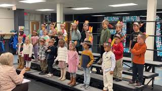 Kindergarten Thanksgiving Program 
