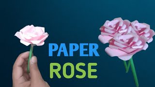 How to make origami rose | Origami flower | Paper roses