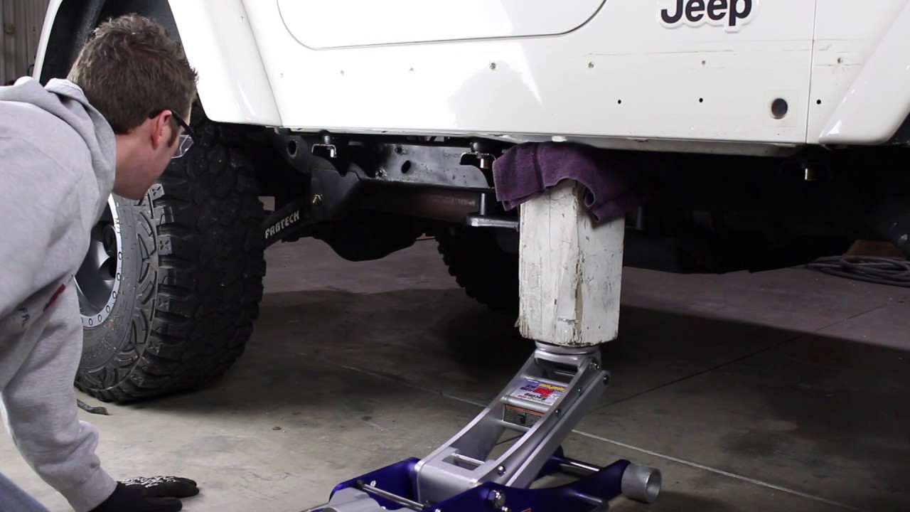 FB23027 & FB23028 TJ Wrangler Rock Sliders Installation Guide - YouTube