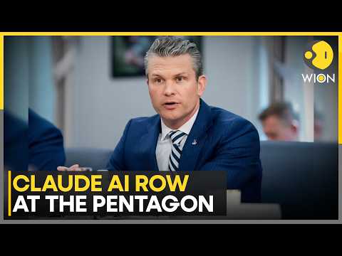 Pentagon, Anthropic in High Stakes AI Talks; Military Use of Claude at Core of Dispute | WION News