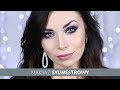 Makijaż SYLWESTROWY - FIOLET + BROKAT!! NYX, Milani, GOSH, Glazel