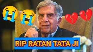 RIP Ratan Tata Sad Whatsapp Status 😭 | Ratan Tata Sad Shayari| Ratan Tata No More | Ratan Tata Death