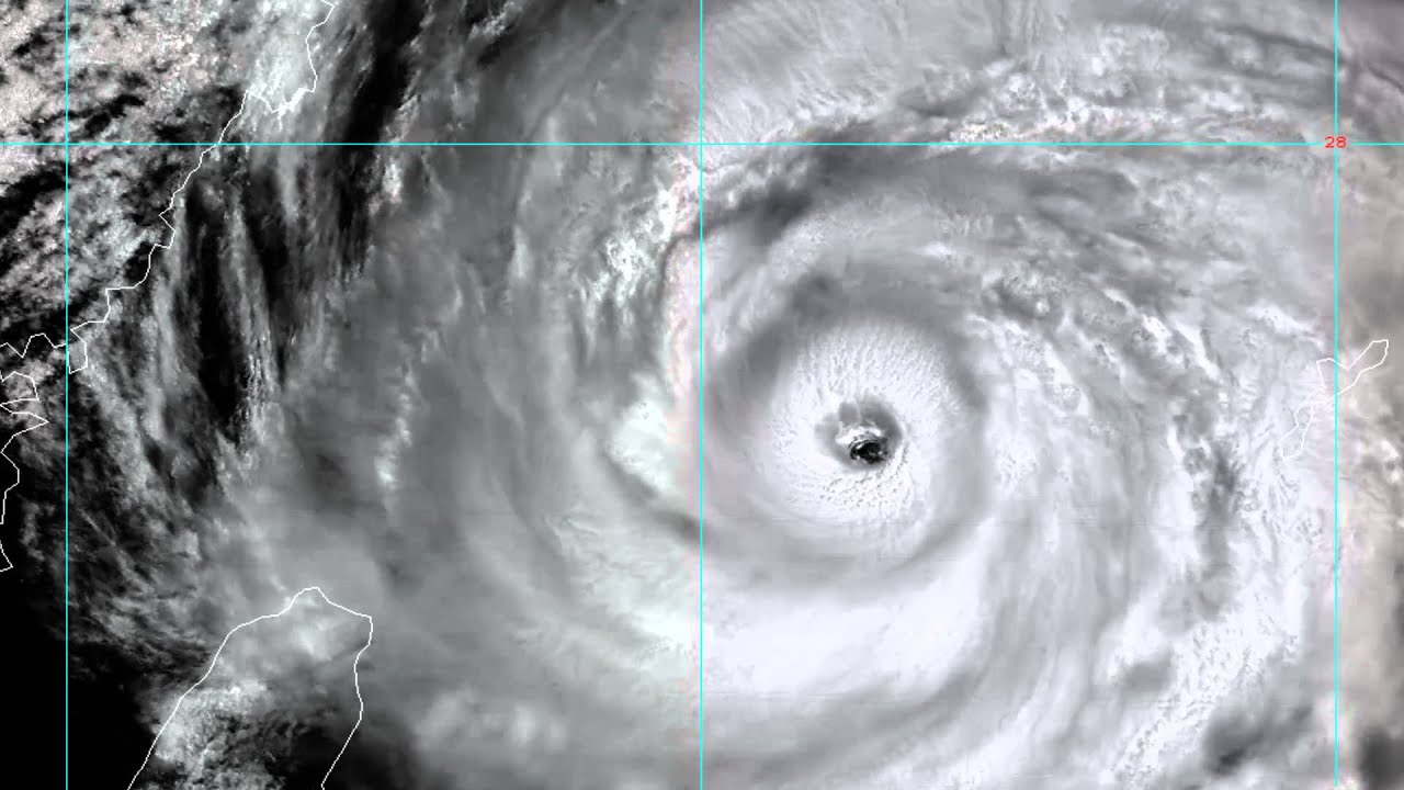 Satellite imagery of Typhoon Chan-Hom - July 10, 2015