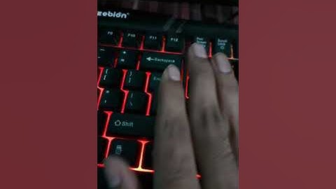 How to Press enter button in keyboard properly