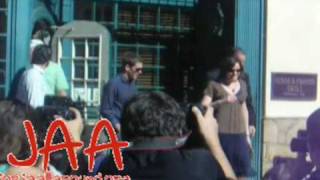 Jorja and Eric arrive for Billy's Star