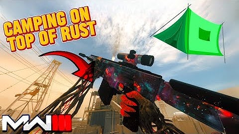 This is what CAMPING on RUST looks like in MODERN WARFARE 3