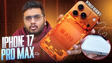 iPhone 17 Pro Max Review | 3 Big Problems !! 