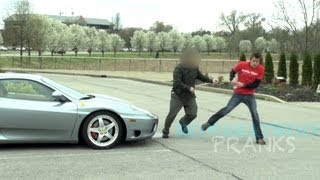 Attacked By Ferrari Owner  Pee Prank