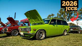 Nice Toyota. Nissan, and Datsun at 2026 Japanese Classic Car Show!