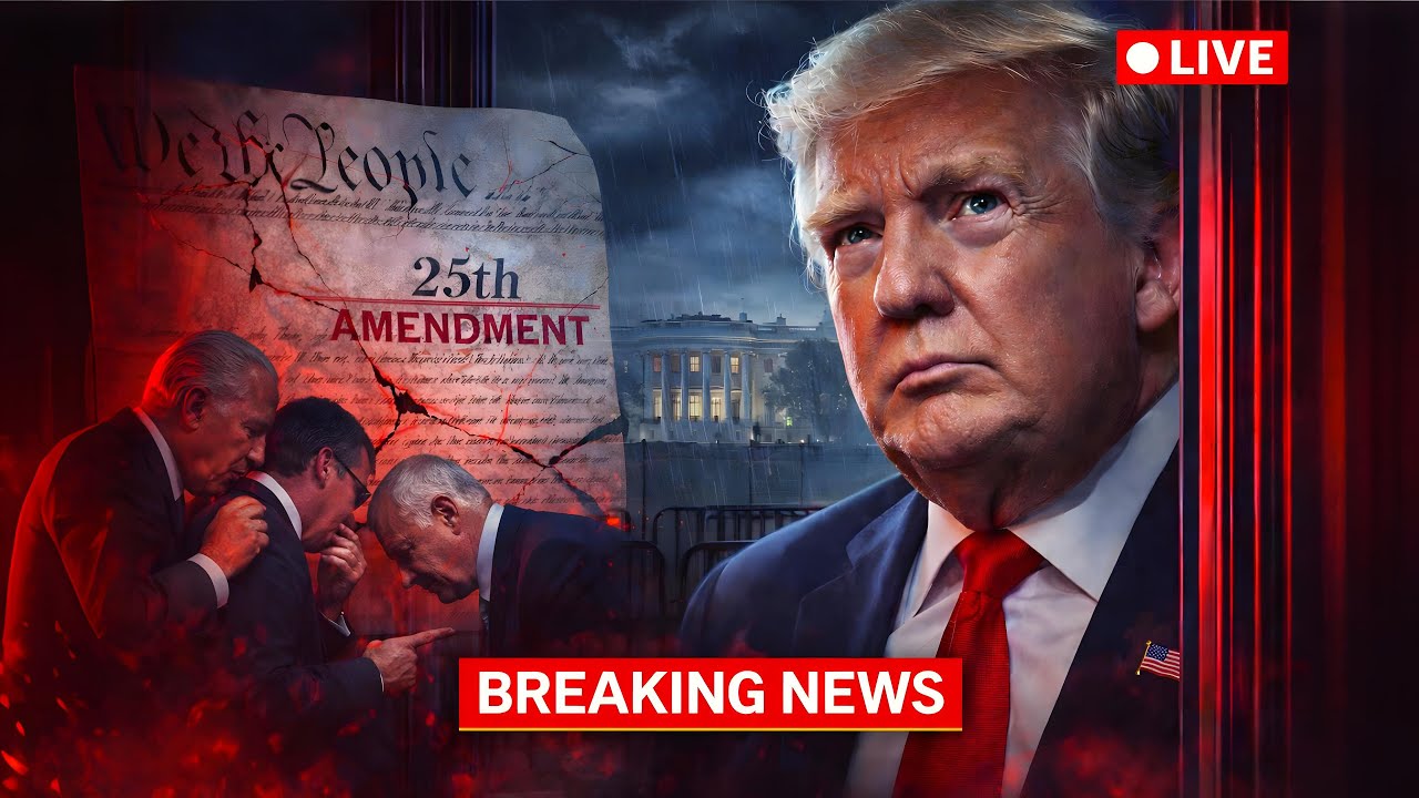 BREAKING 25th Amendment Invoked — President Barricaded, Calls It a “Coup”