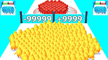 Count Masters - Level Up Stickman (Satisfying Asmr Gameplay Mobile, Math Count Running 3D)