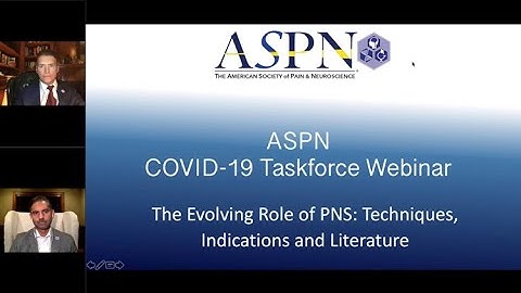 ASPN  The Evolving Role of PNS  Techniques, Indications and Literature