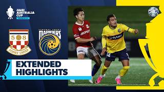 Sydney United V Central Coast Mariners | Extended Highlights | Hahn Australia Cup 2026 Round Of 32