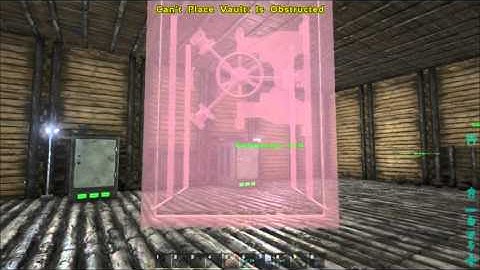 Ark Survival Evolved - Vault Placement Fail