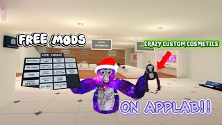 This Gorilla Tag Copy Gives YOU 15 FREE MOD MENUS, CRAZY CUSTOM COSMETICS, AND MORE! (ON APPLAB!!)