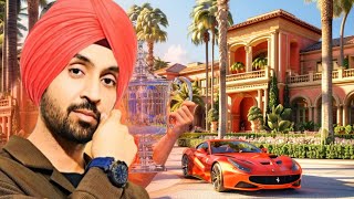Diljit Dosanjh Lifestyle 2024, Songs, Income, House, Cars Wife, Family, Net Worth & Biography