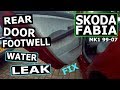 SKODA FABIA Rear Door Seal, (wet footwell) 99-07