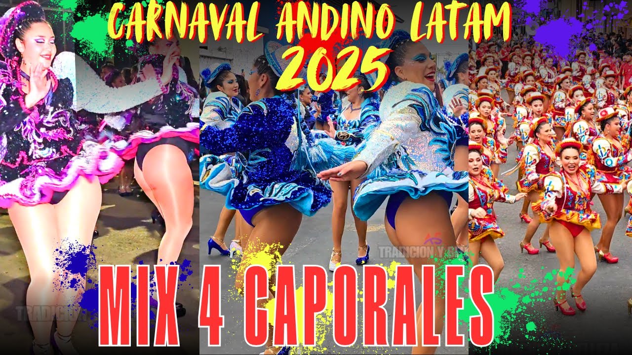 MIX CAPORALES 4 PASACALLE 2025 Ariaka Centralistas San miguel Kusi Jatha San Martin San Gabriel