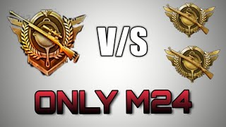 ONLY M24 CHALLENGE || 1 ACE PLAYER V/S 2 CROWN PLAYERS || ft. Redmi note 8 pro || screenshot 4