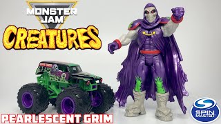 SPIN MASTER MONSTER JAM CREATURES | PEARLESCENT GRIM | SERIES 2