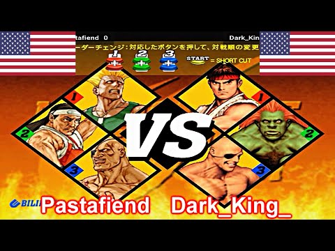 Capcom vs. SNK 2: Mark of the Millennium 2001 - Pastafiend vs Dark_King_