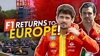 F1 RETURNS to EUROPE! Welcome back IMOLA!