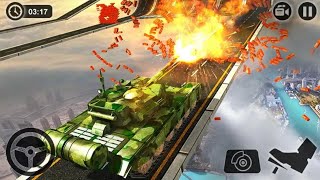 Impossible Army Tank Driving Simulator Tracks Android Gameplay screenshot 3