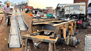 Handcrafted Manufacturing of Truck Body Frame | Hino truck chassis production