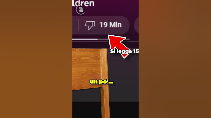 I VIDEO con più DISLIKE