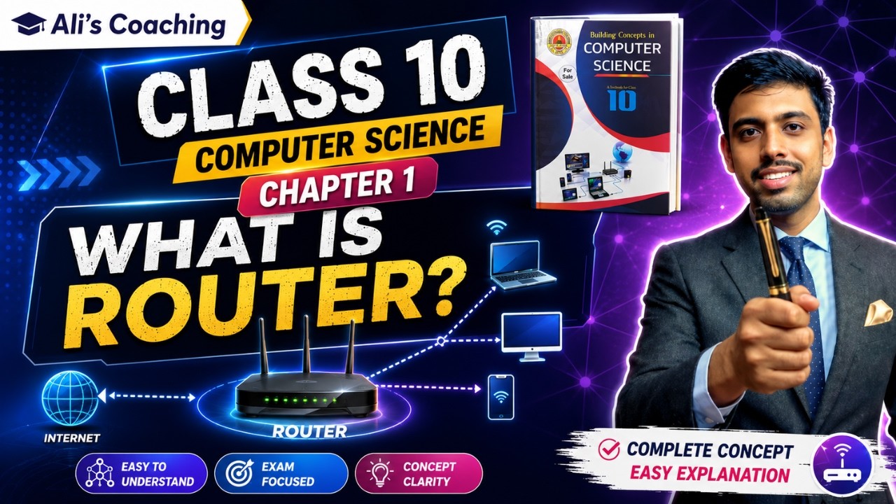 Class 10 SEBA Computer Science | What is Router? | Class 10 Computer ...